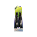 Sturmfeuerzeuge "Dark Torch", Jet-Flame, 6er Display