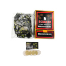 Siebe f&uuml;r Bongk&ouml;pfe 100 x 5 Siebe, 20 mm