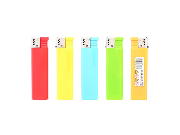 Sturmfeuerzeuge "Neon Solid", Jet-Flame, 5-fach sortiert, 50er Display