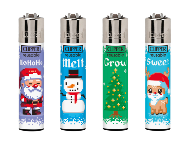 Clipper Large WINTER PIXEL, 48er Display