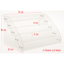 Leerdisplay für E-Liquids; Kunststoff