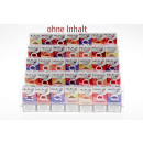 Leerdisplay für E-Liquids; Kunststoff