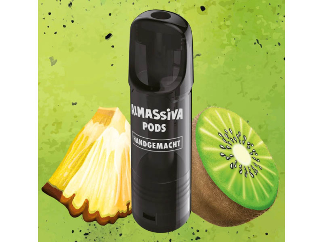 Al Massiva Pod - Handgemacht (Ananas, Kiwi, Ice) - 17mg - 2er Set