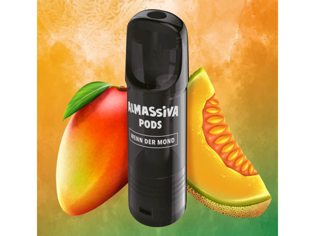 Al Massiva Pod - Wenn der Mond (Ice, Honigmelone, Mango) - 17mg - 2er Set