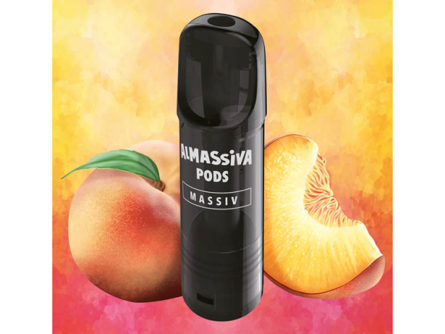 Al Massiva Pod - Massiß,BIG (Pfirsich, Ice) - 17mg - 2er Set