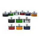 Drehaschenbecher "Teddy" versch. Farben, 9,5...