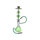 Shisha "Wave"; versch. Farben; ca. 55 cm, 1 Schlauch