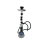 Shisha "Wave"; versch. Farben; ca. 55 cm, 1 Schlauch