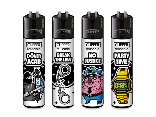 Clipper Large Sonder Edition FFX SILL NOT LOVING POLICE #2, 48er Display