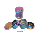 Grinder "Rainbow", 4-tlg; Ø 4,4 cm, einzeln