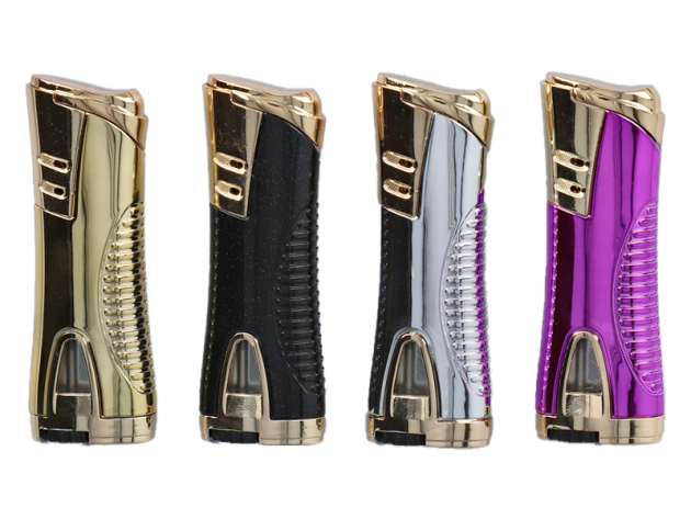 Sturmfeuerzeug "Glanz", Jet-Flame, Geschenkbox, 4-fach sortiert, einzeln