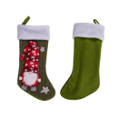 Jumbo-Kaminsocken, Wichtel, 3- fach sortiert, 49 x 25 cm