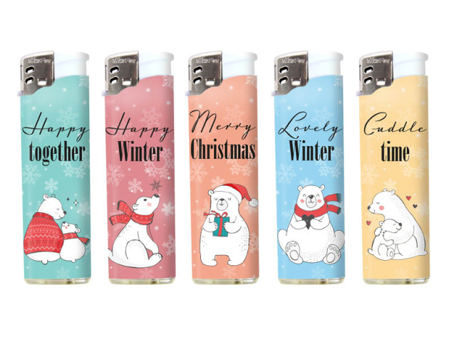 Elektrofeuerzeuge "EISBÄR", 50er Display