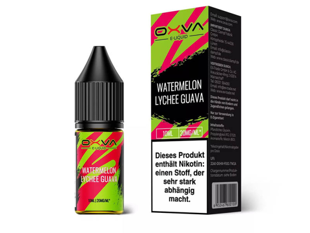 Oxva - Watermelon Lychee Guava (Wassermelone, Litschi, Guave) - Liquid - 20 mg - 10 ml