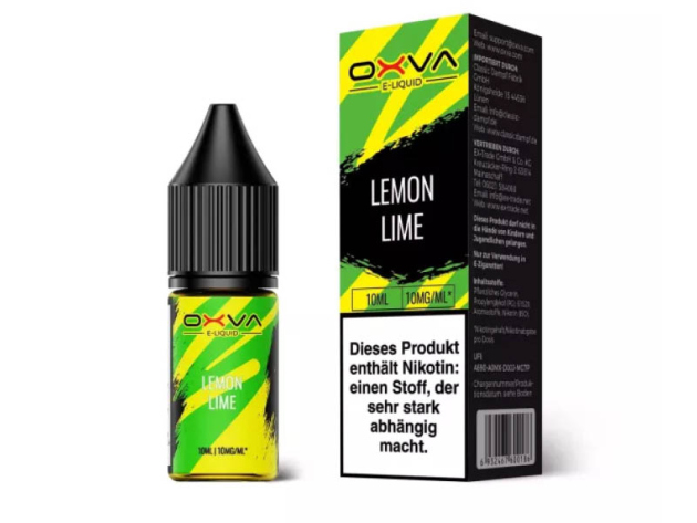 Oxva - Lemon Lime (Zitronen, Limette) - Liquid - 10 mg - 10 ml