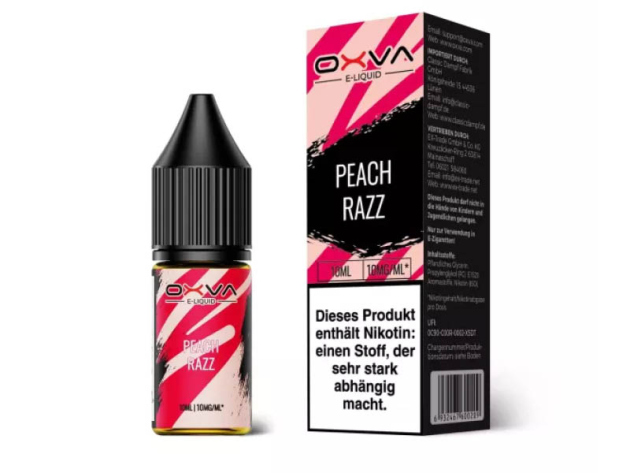 Oxva - Peach Razz (Pfirsich, Himbeere) - Liquid - 10 mg - 10 ml