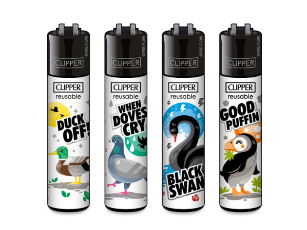 Clipper Large BIRDS, 48er Display