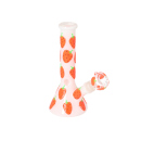 Glasbong "Farbe" Höhe 20 cm, Ø 3cm, Schliff 18, 4-fach sortiert, einzeln