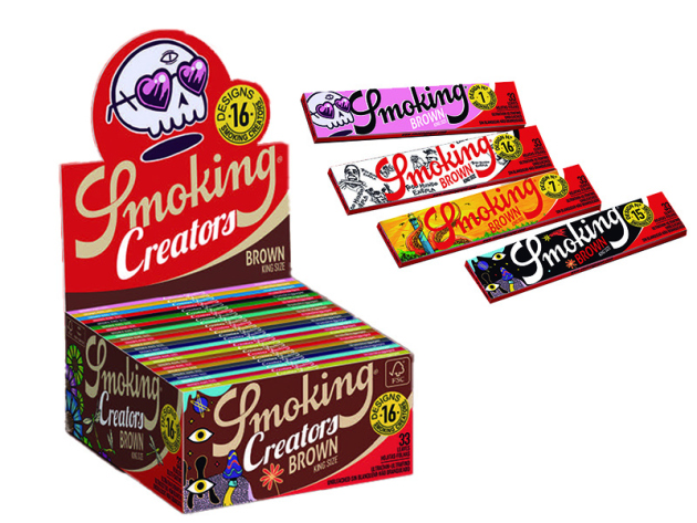 Smoking King Size Brown, Creators, 50 Hefte je 33 Blatt