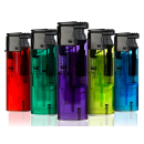 Sturmfeuerzeuge "Super Hero 2", rote Turbo-Flamme, 5-fach sortiert; 25er Display