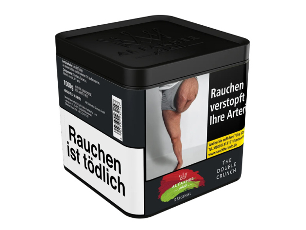 Al Fakher Tabak - The Double Crunch (Doppelapfel mit Anis) - 1kg