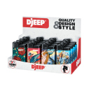 DJEEP Feuerzeuge "Tatoo Spirit" versch. Farben;...