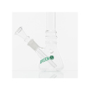 Glasbong "Peace" Zylinder, Höhe 21 cm, Ø 2,2cm, Schliff 14,5