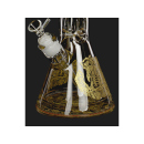 Glasbong "Heavy Beaker Series", Höhe 42 cm, Ø 5,1cm, Schliff 18,8