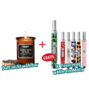 1x ZIPPO Duftkerze im Glas, 3-fach sortiert + 1x Zippo...