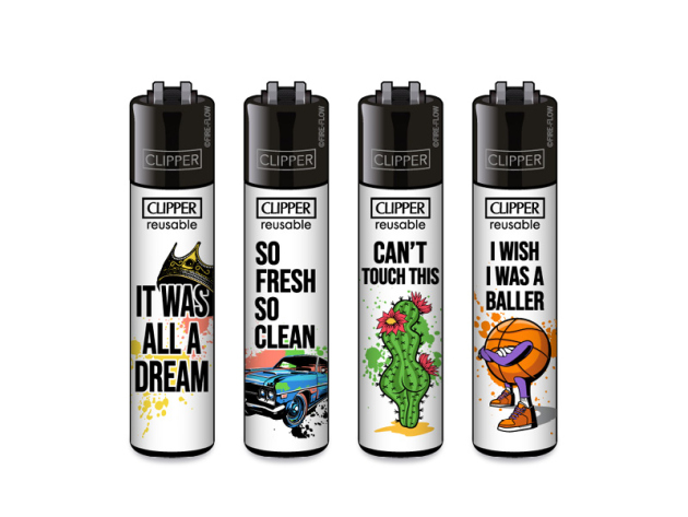 Clipper Large HIPHOP SLOGAN #2, 48er Display