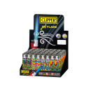 Clipper Jet Flame MAZED LEAVES, 48er Display