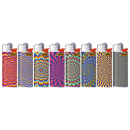 BIC Mini J25 Reibrad Feuerzeuge "Psychedelic",...