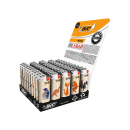 BIC Mini J25 Reibrad Feuerzeuge "Origami", 50er...