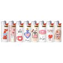 BIC Mini J25 Reibrad Feuerzeuge "Love",...