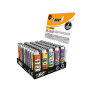 BIC Maxi J26 Reibrad Feuerzeuge "Worry", 50er...