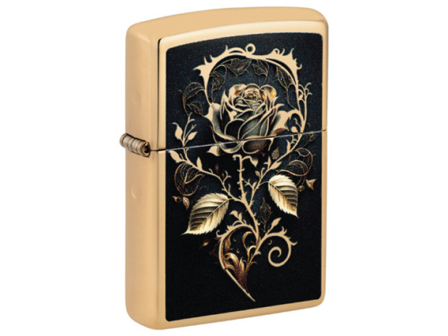 Zippo Feuerzeug - Golden Rose Design