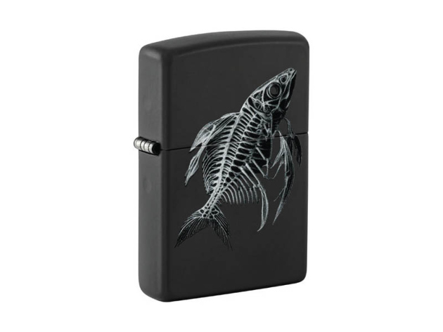 Zippo Feuerzeug - Fish Skeleton Design