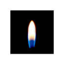 Elektrofeuerzeug "Ocean", silber matt, mit Sichtfenster