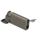 Zigarrenfeuerzeug "anthrazit  Rillen", 3er...