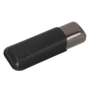 Zigarrenetui "Angelo"; für 2 Zig., Leder...