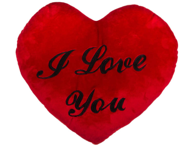 Plüschherz Jumbo, I love you, 60 cm