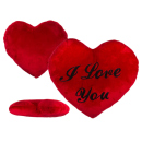 Pl&uuml;schherz Jumbo, I love you, 60 cm