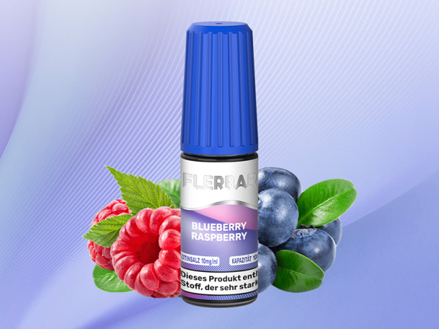 Flerbar - Blueberry Raspberry (Blau- und Himbeere) - Liquid - 10 mg/ml - 10 ml