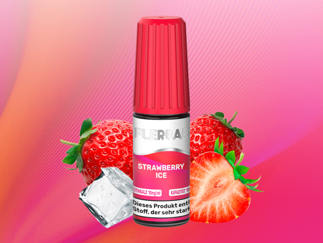 Flerbar - Strawberry Ice (Erdbeer, Eis) - Liquid - 10 mg/ml - 10 ml