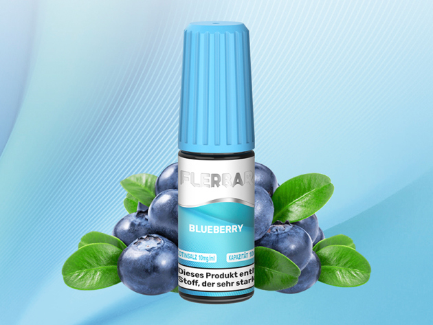Flerbar - Blueberry (Blaubeere) - Liquid - 10 mg/ml - 10 ml