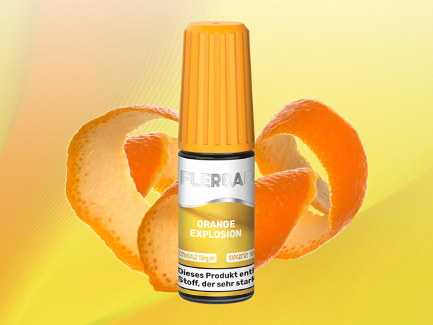 Flerbar - Orange Explosion ( fruchtige Orange) - Liquid - 10 mg/ml - 10 ml