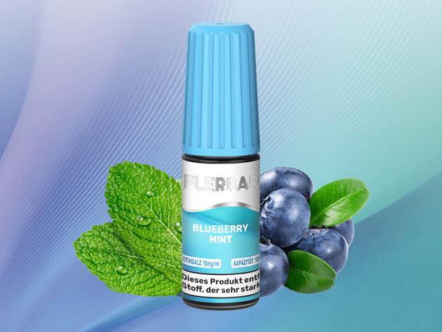 Flerbar - Blueberry Mint (Blaubeere, Minze) - Liquid - 10 mg/ml - 10 ml