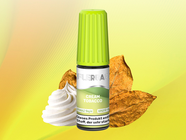 Flerbar - Cream Tobacco (cremiger Tabak) - Liquid - 10 mg/ml - 10 ml