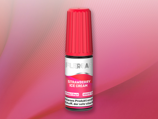 Flerbar - Strawberry Ice Cream (Erdbeer-Eiscreme) - Liquid - 20 mg/ml - 10 ml #1