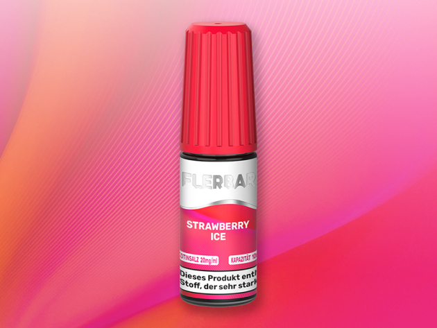 Flerbar - Strawberry Ice (Erdbeer, Eis) - Liquid - 20 mg/ml - 10 ml